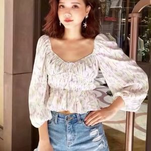 For love and Lemons Strudel floral top